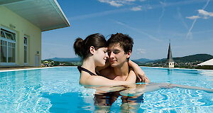 Dachpool im Wellnesshotel